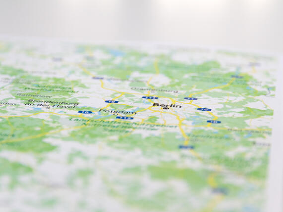 Karte DGNB Büromaterials