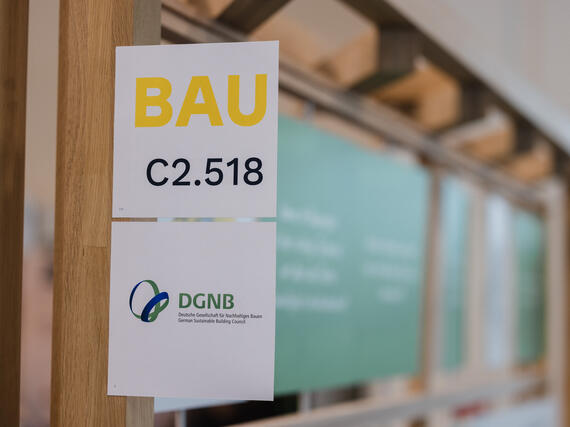DGNB Stand Nummer BAU 25