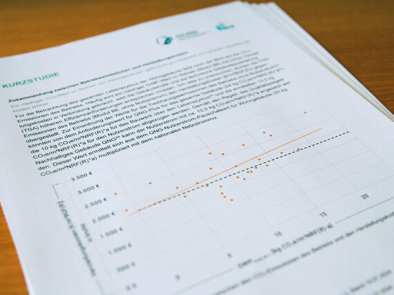 Foto der Kurzstudie "Lebenszyklusbasierte Betrachtung von Gebäuden"