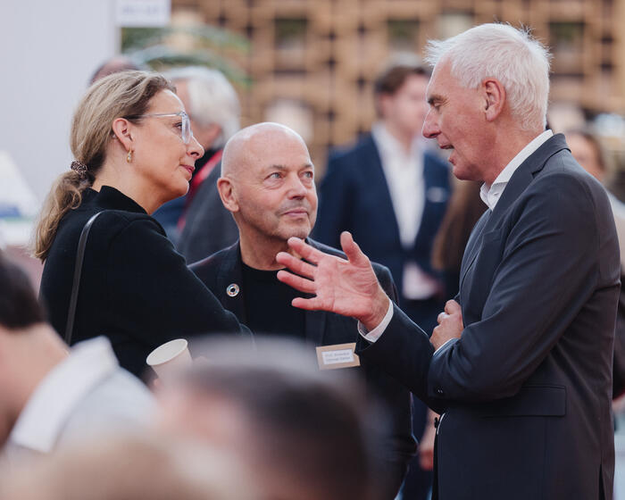 Christine Amandus Gespräch expo 25